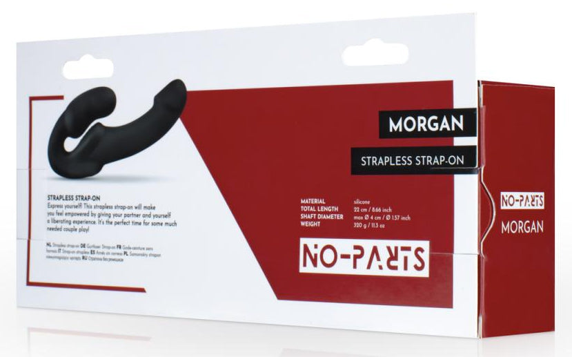 Gode-ceinture sans harnais Morgan 12 x 4cm