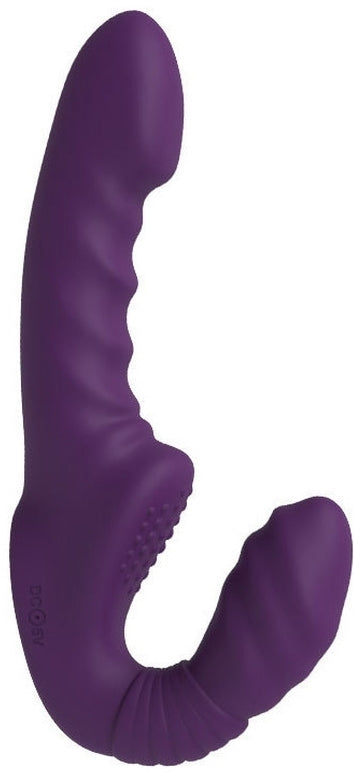 Gode Ceinture sans harnais vibrant Beautypurp 13 x 3.8cm