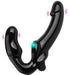 Gode Ceinture sans harnais vibrant Glowblack 12 x 3.5cm