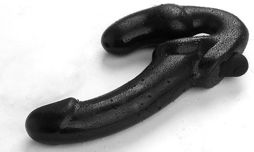 Gode Ceinture sans harnais vibrant Glowblack 12 x 3.5cm