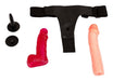 Gode ceinture Strap-On 2 Dildos