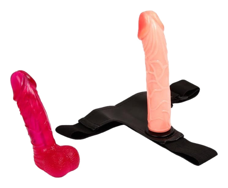 Gode ceinture Strap-On 2 Dildos