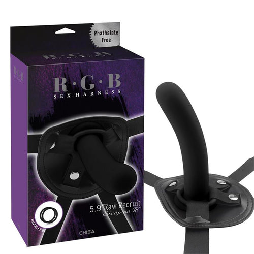 Gode ceinture Strap On RECRUIT 14 x 3.5 cm