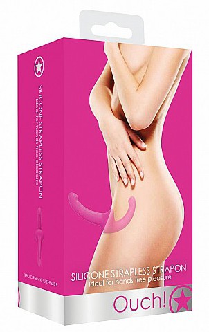 Gode ceinture Strapless Strap-on – Rose