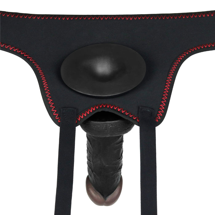 Gode Ceinture Vibrant Easy Strap-On 12 x 3.7 cm Marron