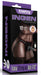 Gode Ceinture Vibrant Easy Strap-On 12 x 3.7 cm Marron