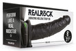 Gode ceinture vibrant Hollow Vibe RealRock 20 x 4.5cm Noir