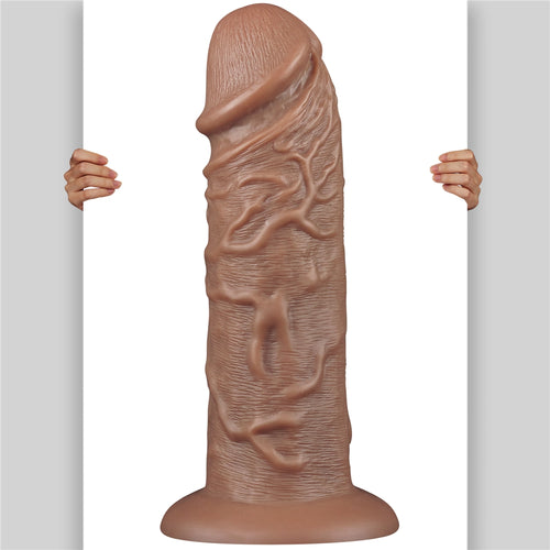 Gode Chubby Dildo 23 x 6.5 cm Marron