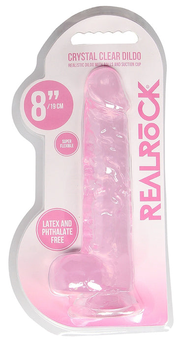 Gode Crystal Clear 16 x 4cm Rose