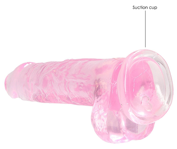 Gode Crystal Clear 16 x 4cm Rose