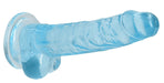 Gode Crystal Clear Bleu 14 x 3.5cm