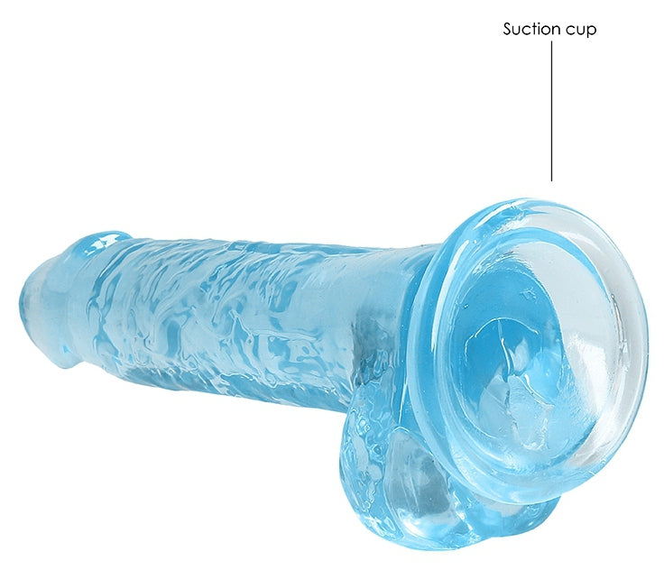 Gode Crystal Clear Bleu 14 x 3.5cm