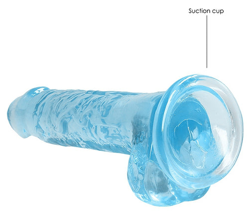Gode Crystal Clear Bleu 14 x 3.5cm