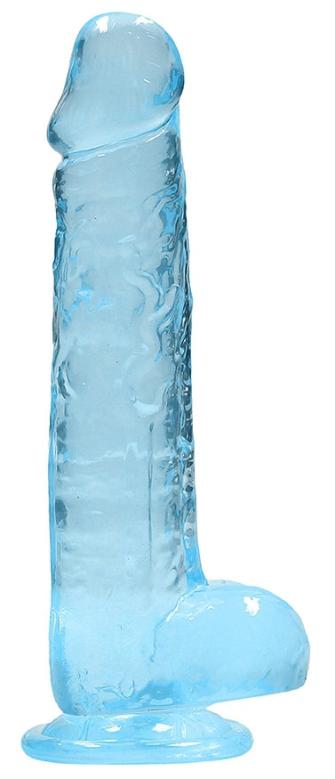 Gode Crystal Clear Bleu 16 x 4cm