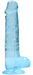 Gode Crystal Clear Bleu 16 x 4cm