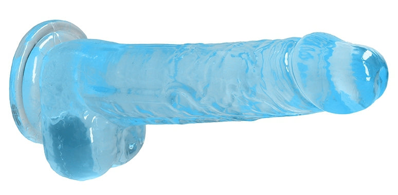 Gode Crystal Clear Bleu 16 x 4cm