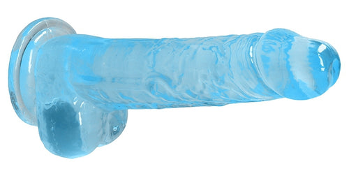 Gode Crystal Clear Bleu 16 x 4cm