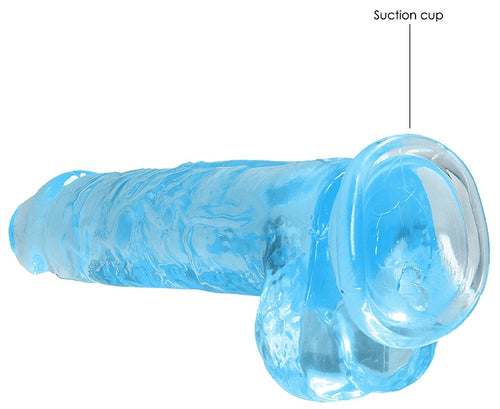 Gode Crystal Clear Bleu 16 x 4cm