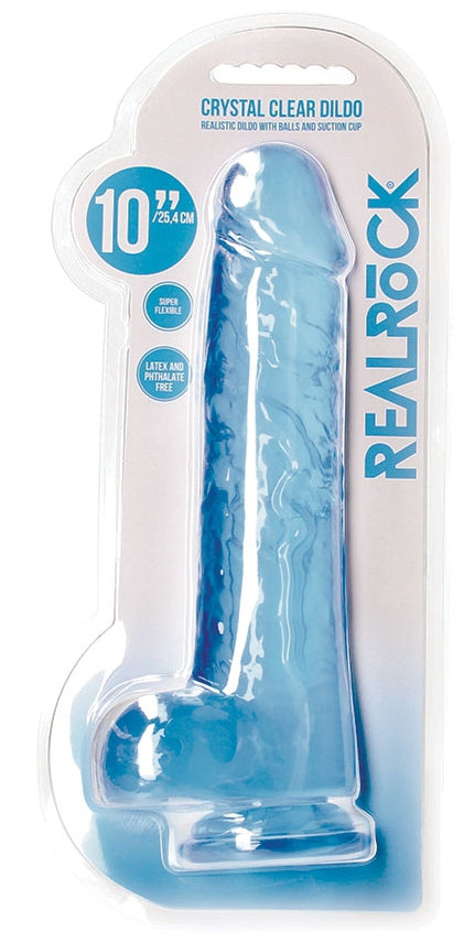Gode Crystal Clear Bleu 21 x 5.5cm