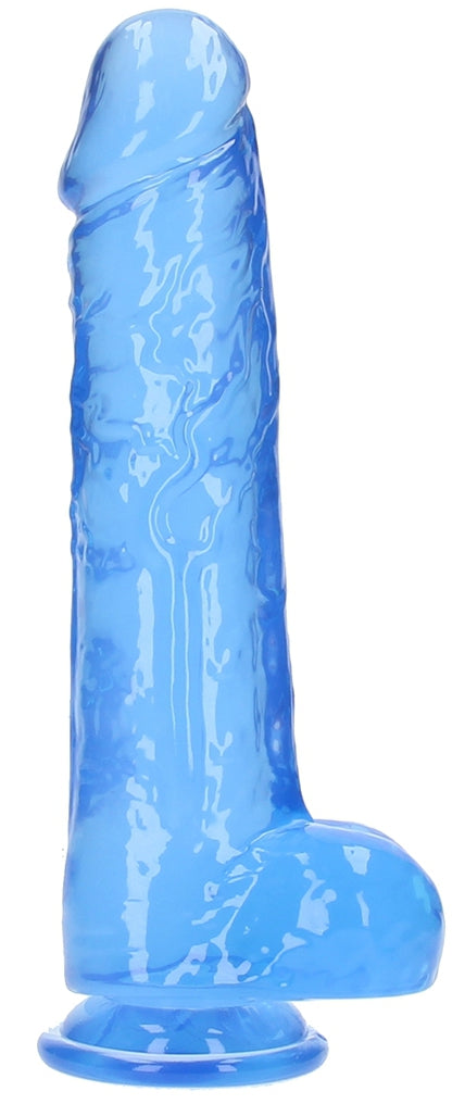Gode Crystal Clear Bleu 21 x 5.5cm