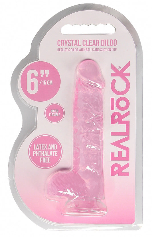 Gode Crystal Clear Rose 12 x 3cm
