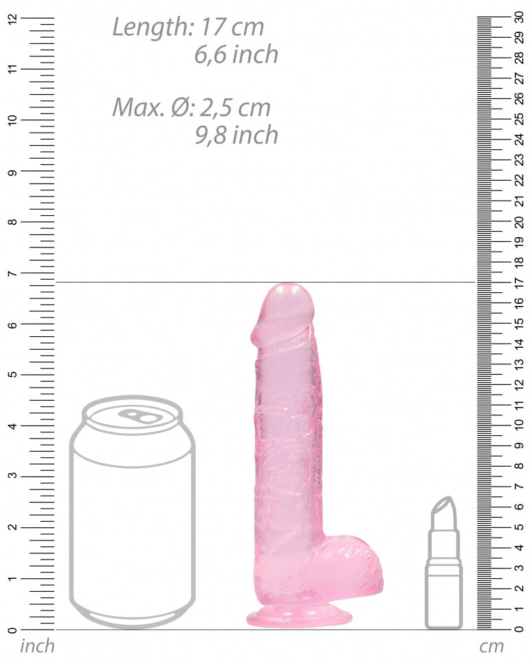 Gode Crystal Clear Rose 12 x 3cm