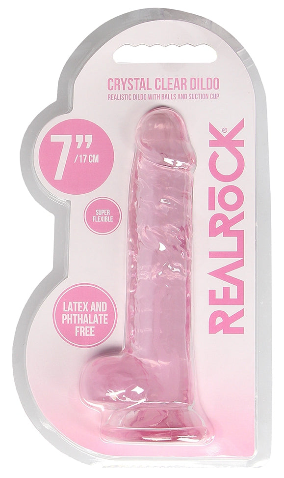 Gode Crystal Clear Rose 14 x 3.5cm