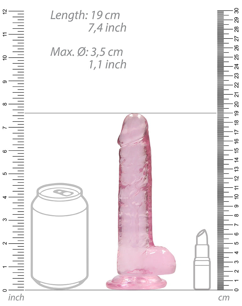 Gode Crystal Clear Rose 14 x 3.5cm