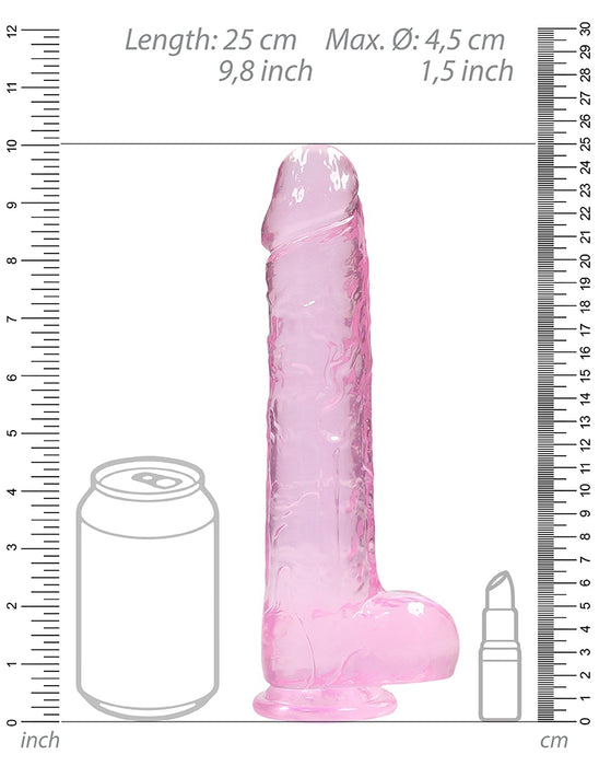 Gode Crystal Clear Rose 19 x 4.5cm