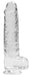 Gode Crystal Clear Transparent 19 x 4.5cm