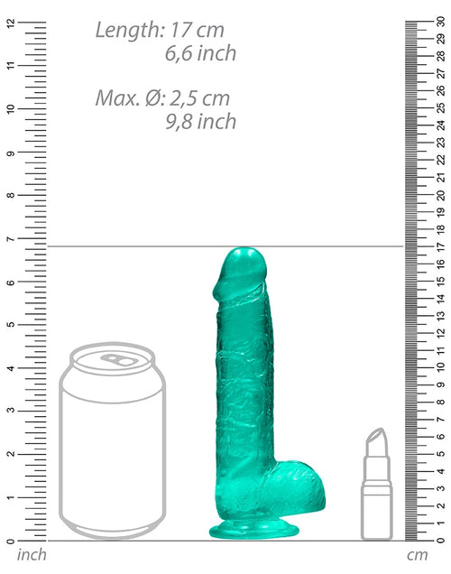 Gode Crystal Clear Vert 12 x 3cm