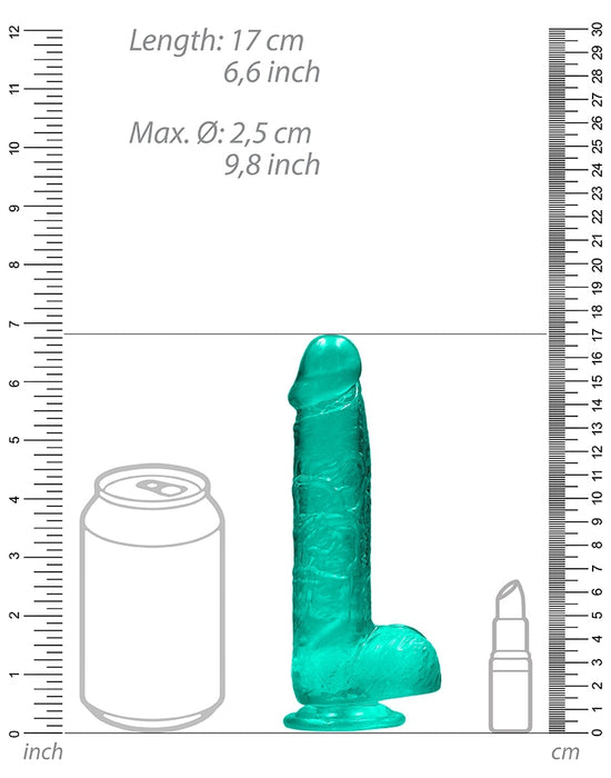 Gode Crystal Clear Vert 12 x 3cm