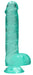 Gode Crystal Clear Vert 12 x 3cm