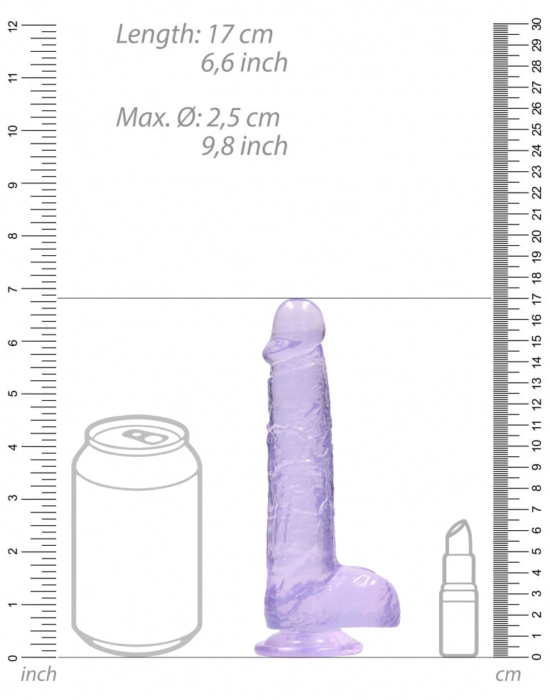 Gode Crystal Clear Violet12 x 3cm