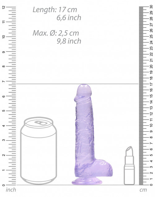 Gode Crystal Clear Violet12 x 3cm