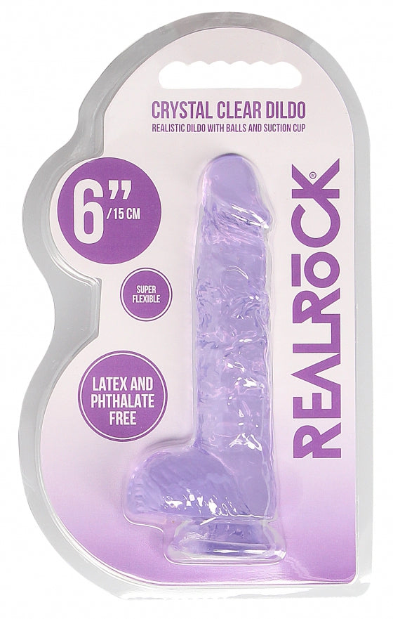 Gode Crystal Clear Violet12 x 3cm
