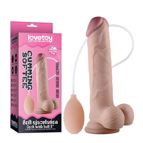 Gode Cumming qui éjacule 19 x 4.5cm