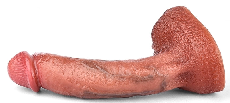 Gode Curved Balls 16 x 3.5cm Marron
