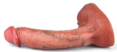Gode Curved Balls 16 x 3.5cm Marron