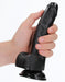 Gode Curved Kurt 15 x 3.7cm Noir