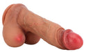 Gode Dikboobs 22 x 7cm Marron