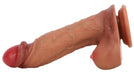 Gode Dikboobs 22 x 7cm Marron