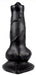 Gode Dog Cock 12 x 4cm Noir