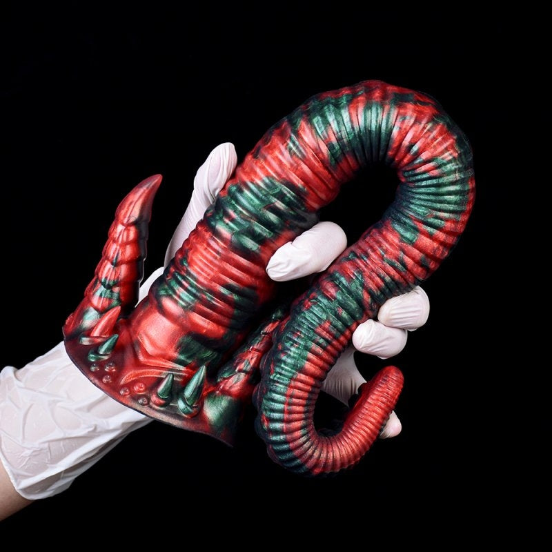 Gode Doturix 40 x 5cm Noir et Rouge