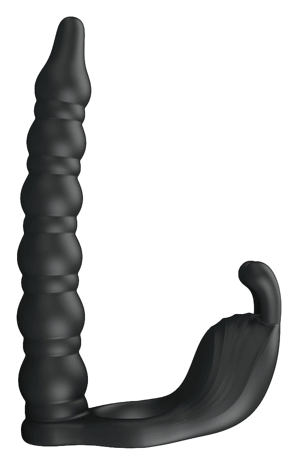 Gode Double pénétration Vibrant Blackney 14 x 2.2cm
