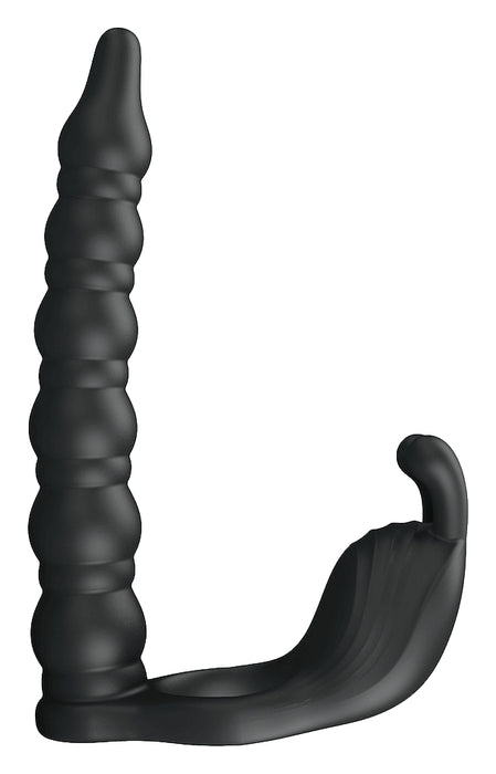 Gode Double pénétration Vibrant Blackney 14 x 2.2cm