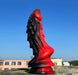Gode Dragon ZOMAY 18 x 6cm Noir-Rouge