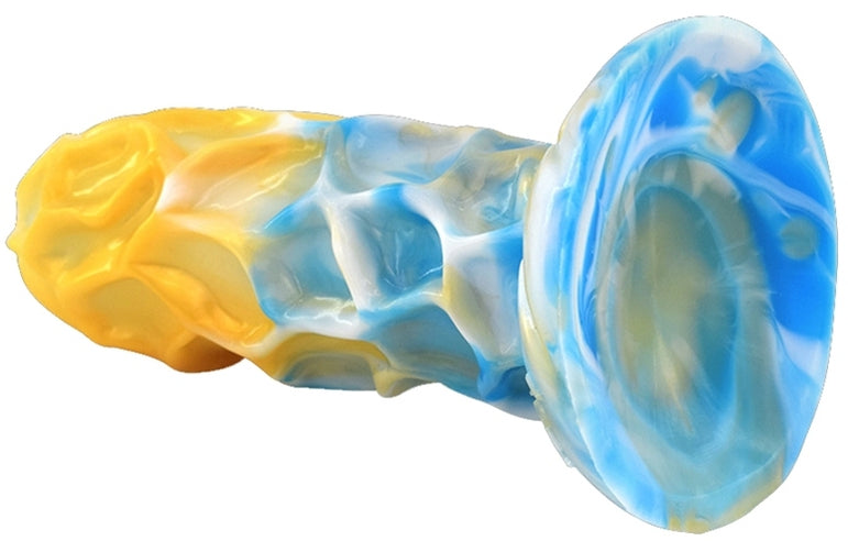 Gode Dragonis 16 x 5.5cm Doré-Bleu
