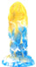 Gode Dragonis 16 x 5.5cm Doré-Bleu