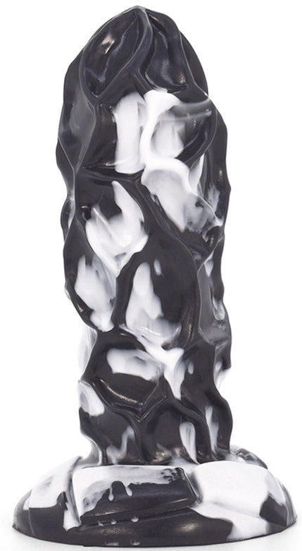 Gode Dragonis 16 x 5.5cm Noir-Blanc